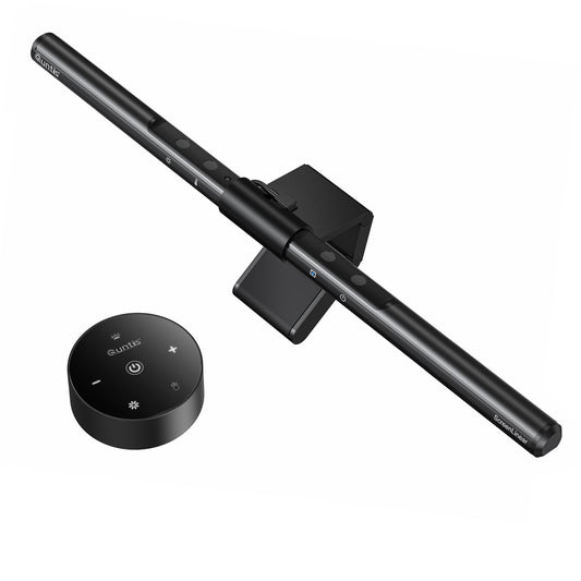 Quntis PC Screen Lamp with Remote Control, Adjustable Screen Light Automatic Dimming, LED USB Computer Lamp 40 cm Monitor Light Bar Lighting for Office Gaming