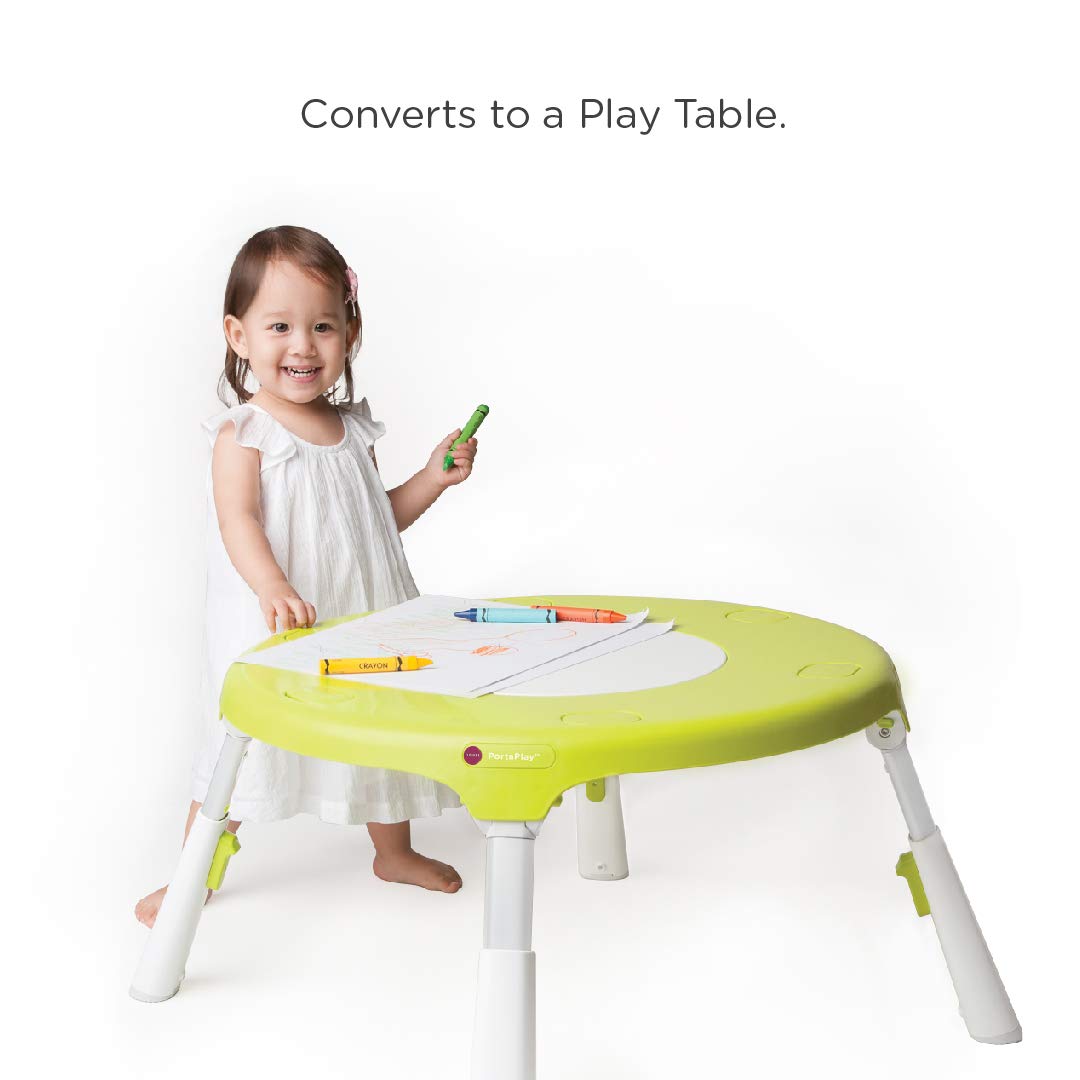 ORIBEL PortaPlay Baby Activity Center: Development Focused Toys. Foldable, Portable, and Transforms to a Play Table, Unisex (Forest Friends)