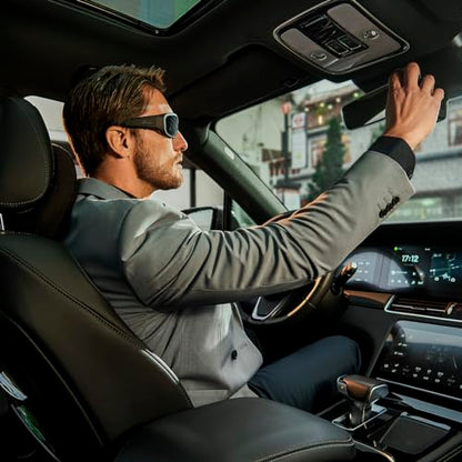 OhO Smart Glasses,Polarized Sunglasses with Bluetooth Speaker,Athletic/Outdoor UV Protection and Voice Control,Unisex