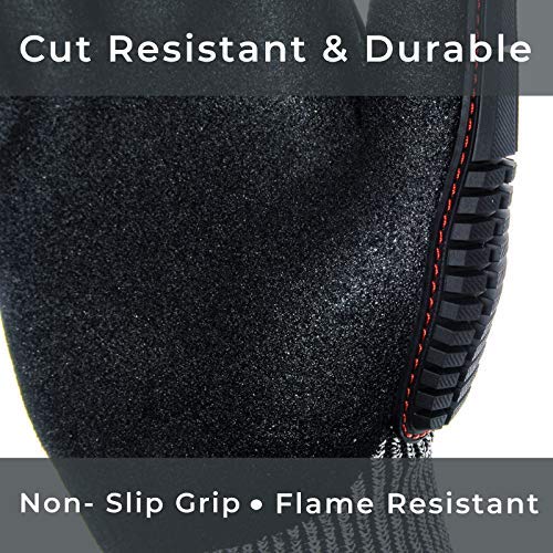 Lobster Gloves for Diving Kevlar Spearfishing Dive Glove Puncture Resistant (Medium)