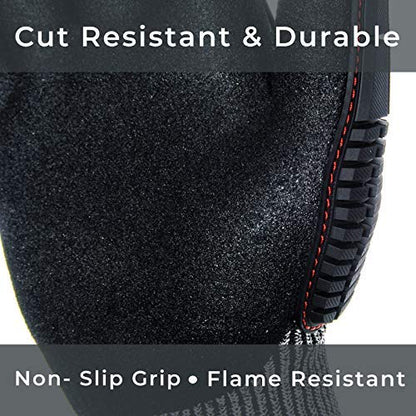 Lobster Gloves for Diving Kevlar Spearfishing Dive Glove Puncture Resistant (Medium)