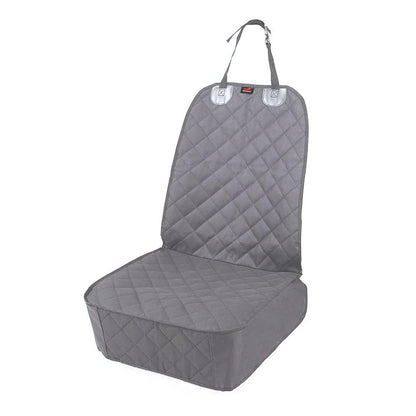 HONEST OUTFITTERS Dog Car Seat Cover 2 Pack, Waterproof Front Seat Car Cover for Cars, Trucks, and Suvs, Pet Front Cover for Cars, Nonslip Dog Seat Cover Grey