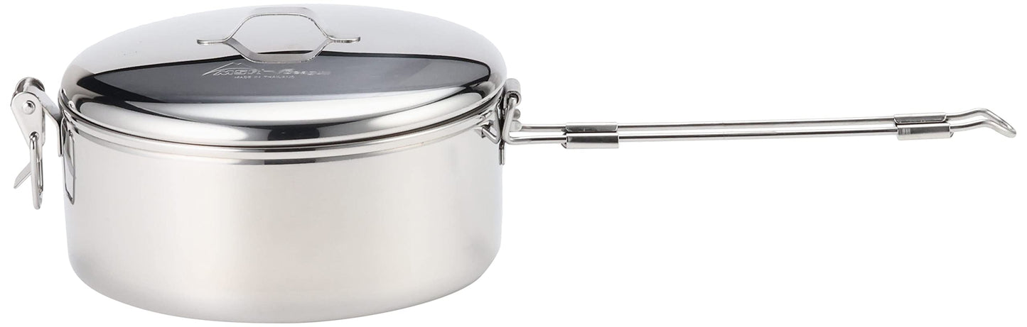 MSR Alpine Stainless Steel Stowaway Camping Pot, 1.1 L