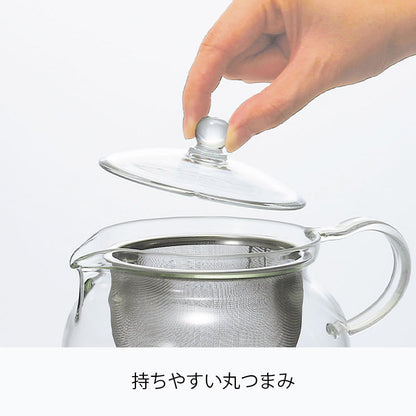 Hario ChaCha Kyusu "Maru" Tea Pot, 450ml