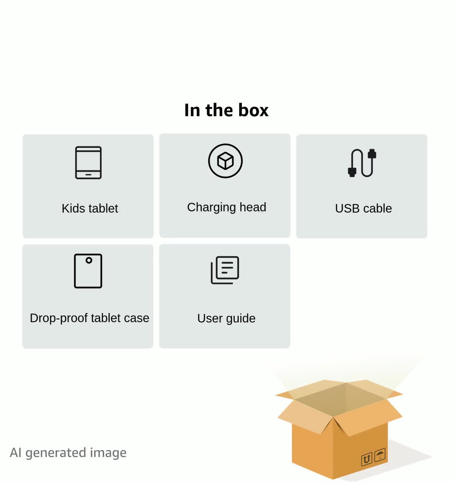 MengDash Kids Tablet, 7 inch Tablet for Kids 3-10, Educational Learning Toddler Tablet Android 11, 3GB RAM+32GB ROM Storage, Google Play YouTube (Blue)