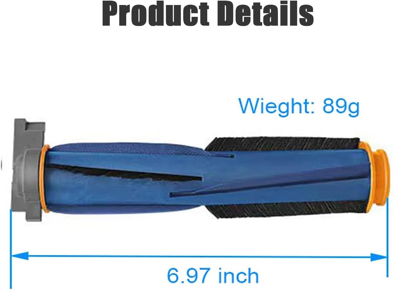 Replacement Parts Roller Brush for Shark AI AV2511AE AV2501S AV2501AE RV2502AE RV2410WD RV2610WA RV2610WD RV2620WD RV2520AOUS AV2510AOUS Main Brush Robot Vacuum Cleaner