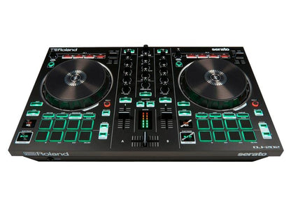Roland DJ-202 2-Channel Serato DJ Controller with Drum Machine