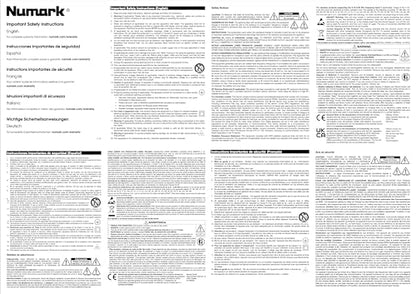 Numark Mixstream Pro Go Portable DJ Controller with Battery, Mixer with Stem Separation, Speakers, WiFi Streaming, Touchscreen, works with Serato DJ