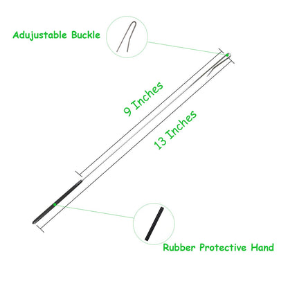 Kermit Frog Puppet with Puppets Control Rod & 50 Pcs Kermit The Frog Puppet Stickers, Hand Kermit Puppet Soft Stuffed Plush Toy for Boys & Girls - 24 Inches