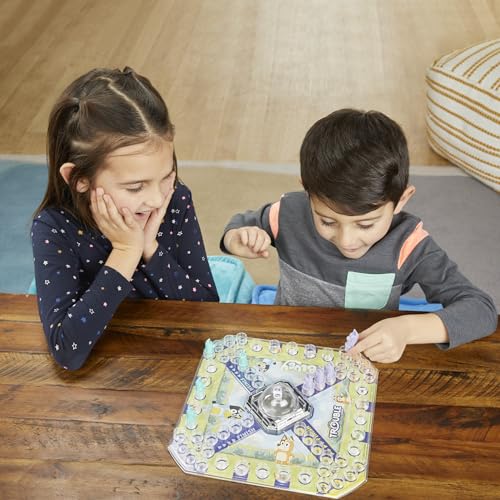 Hasbro Gaming Trouble: Bluey Edition Board Game for Kids, 2-4 Players, Race Bluey, Bingo, Bandit, or Chilli to The Finish, Ages 5 and Up (Amazon Exclusive)