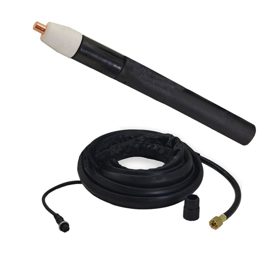 RIVERWELD PT-31 LG-40 Plasma Cutter Torch Completed Straight Pencil 0º Machine Head Body 20073 for CUT50D CUT-50 CT-312 CUT40 Plasma Cutter Length 16 Feet 5 Meters