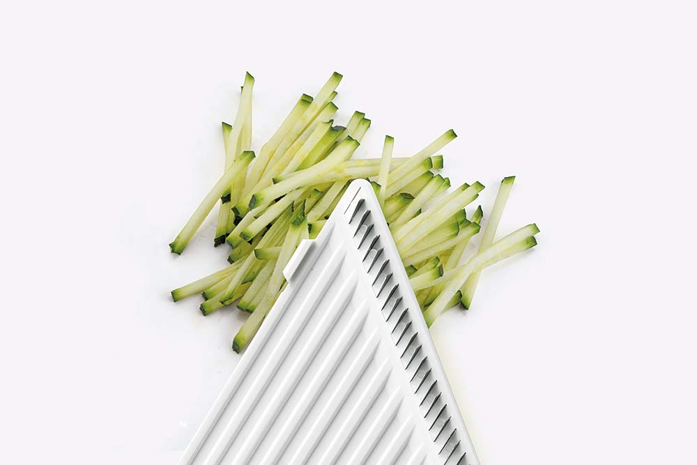 GSD Universal Mandoline Vegetable Slicer | 3 Inserts For Fruit / Cheese / French Fries - Made in Germany - Premium Quality