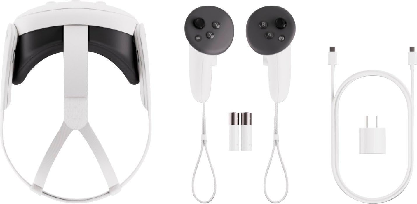 Meta Quest 3 128GB— Breakthrough Mixed Reality Headset — Powerful Performance