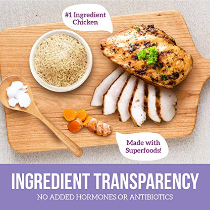 Health Extension Little Bites Dry Dog Food for Small Breeds, Chicken & Brown Rice Recipe, with Probiotics & Superfoods for Digestion & Coat Health, 10 lb Bag (Pack of 1)