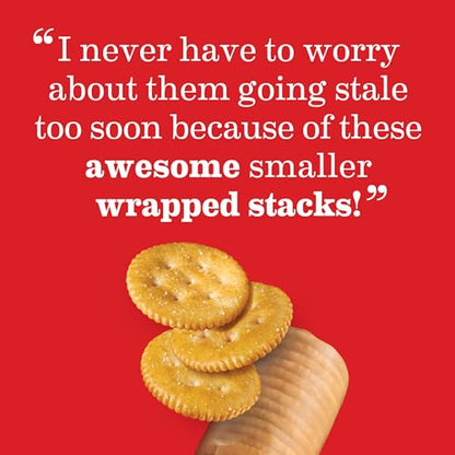 RITZ Fresh Stacks Original Crackers, Party Size, Travel Snacks, 23.7 oz (16 Multi Snack Packs)