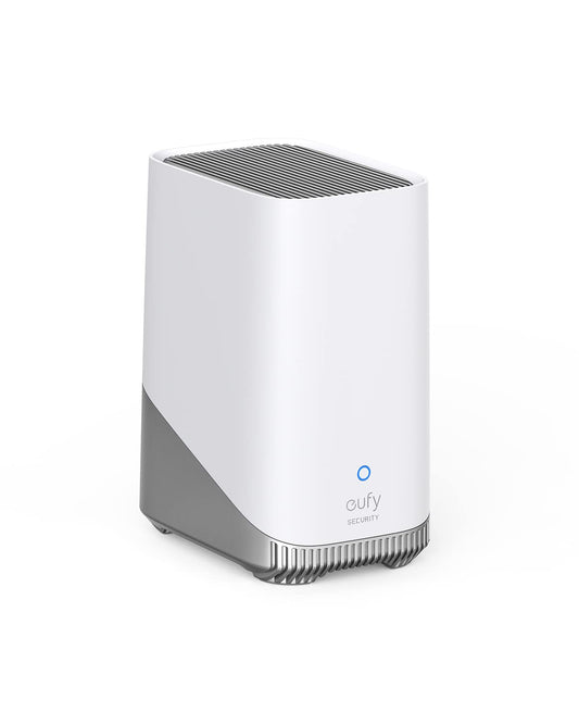 eufy Security HomeBase S380(HomeBase 3),eufy Edge Security Center, Local Expandable Storage up to 16TB, eufy Security Product Compatibility, Advanced Encryption, No Monthly Fee (Renewed)