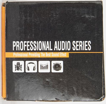 LiNKFOR 4 Channel Stereo Audio Mixer CX400 Metal Shell Support RCA Input and Output Mini Passive Stereo Mixer with Separate Volume Controls