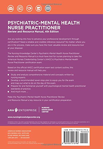 Psychiatric-Mental Health Nurse Practitioner Review and Resource Manual, 4th Edition