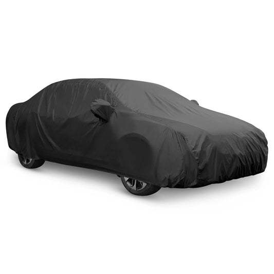 uxcell Car Cover Waterproof All Weather for Car, Full Car Cover Rain Sun Protection Universal Fit for Sedan 178''-185''