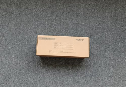 Projector Screen Outdoor, Vamvo Projector Screen with Stand Portable 120" Foldable ProjectorScreen, 10 Feet Indoor Movie-Screen with Carrying Bag for Home Theater Backyard Movie Night