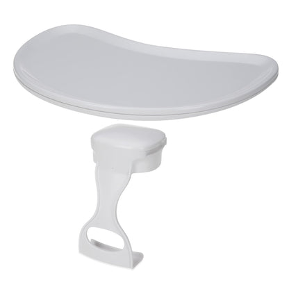 Nuby My Floor Seat Activity Tray - with Easy Release Latch and Easy to Clean - 4+ Months - White