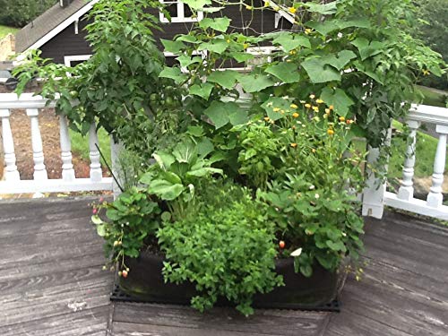 4 ft X 8 ft Victory 8 Big Green Grow Your OWN Machine EZ-GRO Raised Bed Garden AeroFlow Proprietary Fabric No Assembly