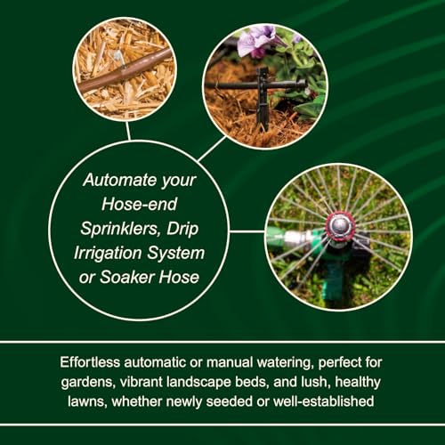 Rain Bird 1ZEHTMR Professional Grade Electronic Digital Hose End Timer/Controller, One Zone/Station, Battery Operated