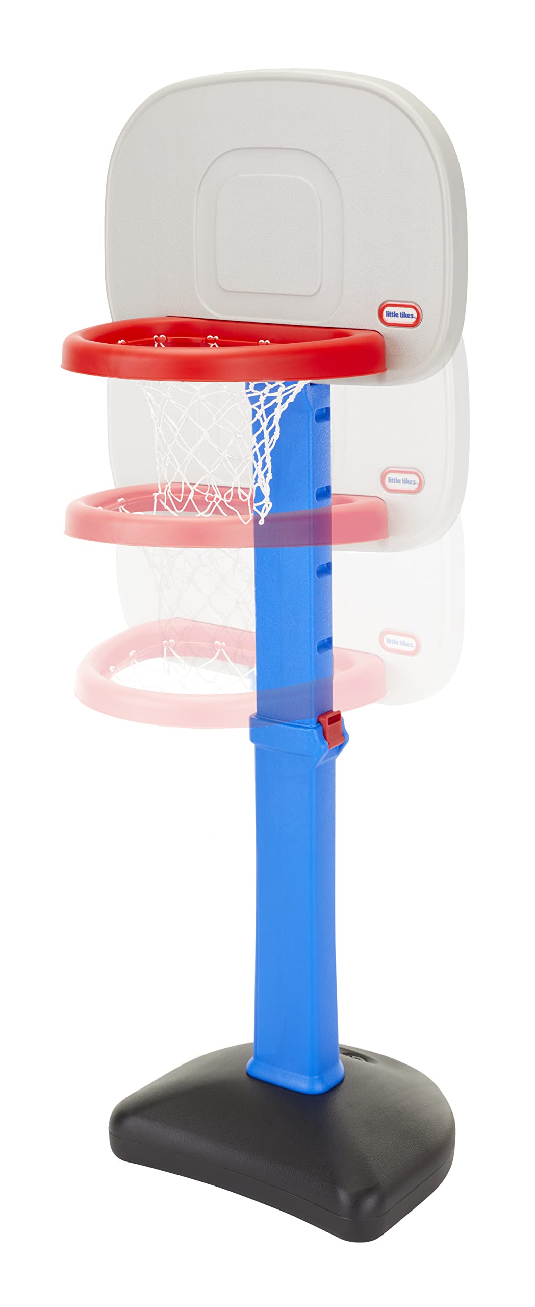 Little Tikes Easy Score Basketball Set, Blue, 3 Balls - Amazon Exclusive, 23.75 x 22 x 61 inches