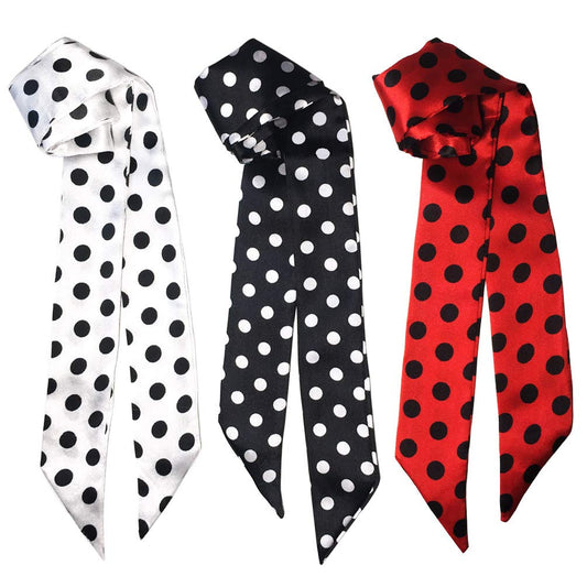 kcctoo 2/6/10Pack Scarf Bags for Women Handbag Scarfs Band Hair Neck Scarves Fashion Gifts