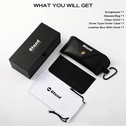 Gtand Unisex Vintage Retro Round Style Tinted Sunglasses For Men Women Fashion Circle Sun Glasses 46mm