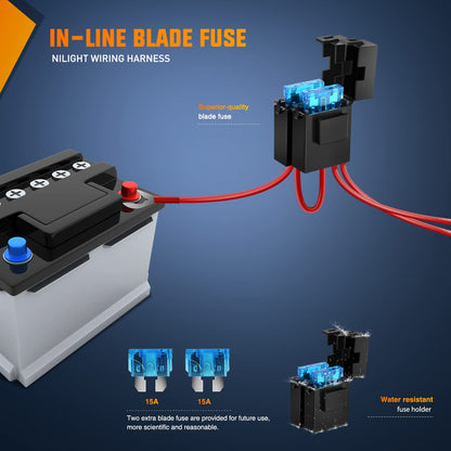 Nilight LED Light Bar 7D 22Inch 150W Spot Flood Combo Beam Amber White Work Offroad Lighting Driving Fog Lights for SUV ATV UTV Pickup Truck Boat