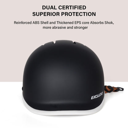 Exclusky Bike Helmet for Adults,Adjustable Cycling Helmet for Men & Women Safety Certified Bicycle Helmet for Commuting, Road Biking, Skating with USB Rechargeable Rear Light