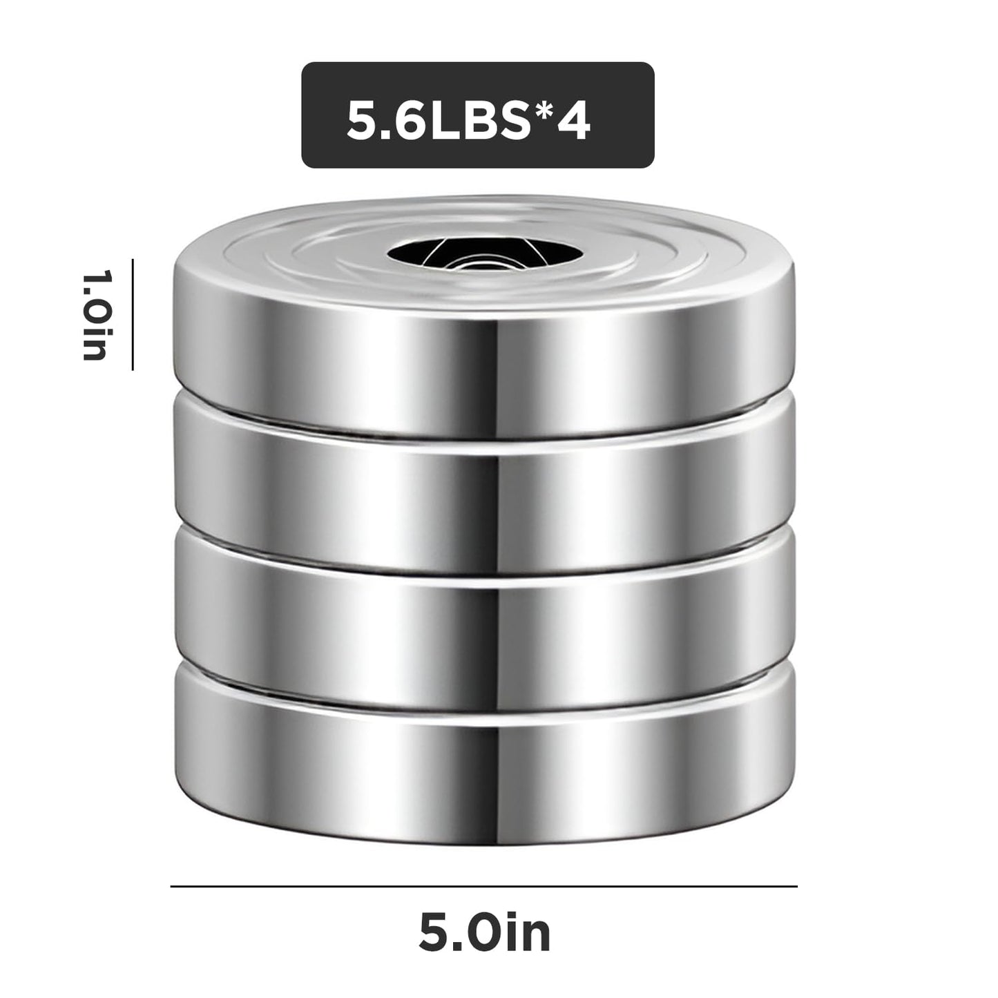 PHOEROS Adjustable Dumbbell Set - 44/66/88 LBS weights set, Dumbbell Barbell 3 in 1, Steel Dumbbells Pair with Connecting Rod for Adults Women Men Fitness Workout, Home Gym Exercise Training Equipment (22lbs)