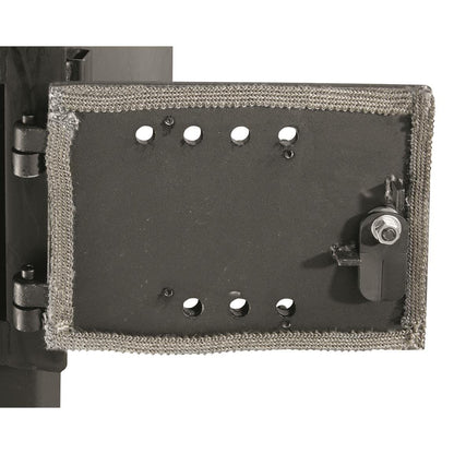 Guide Gear Outdoor Wood Burning Stove; Portable with Chimney Pipe for Cooking and Camping