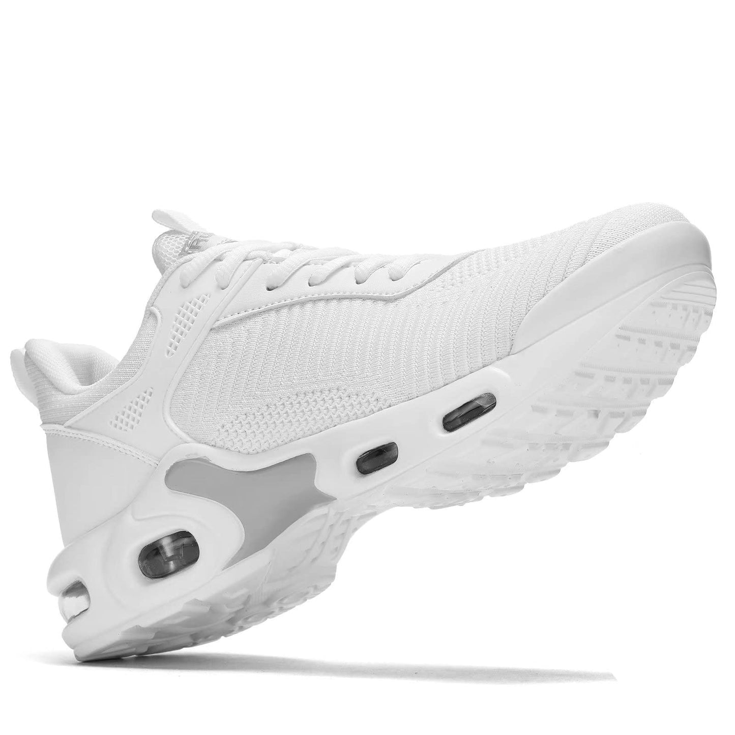 Men's Fashion Sneaker Non Slip Air Running Shoes for Men Athletics Sport Trainer Tennis Basketball Shoes White