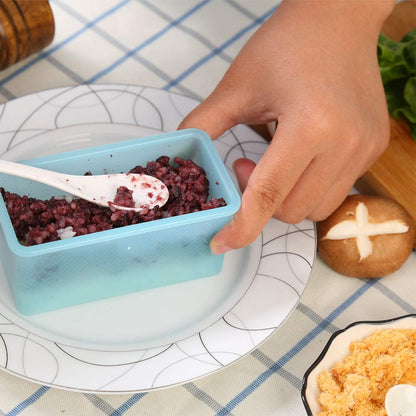 RC Non Stick Musubi Maker Press, BPA Free Sushi Making Kit Onigiri Mold, Non-Toxic Luncheon Meat Press Hawaiian Spams Musubi Maker Mold (White)