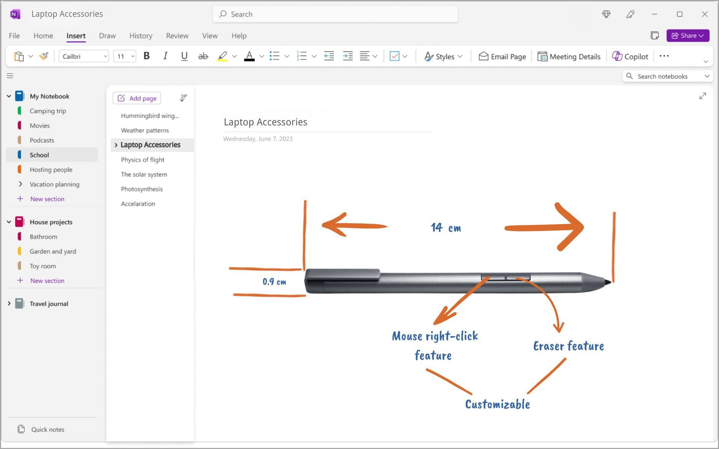 LAZARITE M Pen Grey, Active Stylus for Microsoft Surface, Lenovo Yoga 7i/9i, Flex 5, Hp Envy x360/Pavilion x360/Spectre x360, Stylus Pen with 4096 Pressure Sensitivity, Palm Rejection, Tilt Support