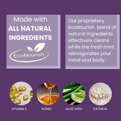 HyperGo XL Body Wipes for Women & Men – 12" x12" Rinse-Free Full Body Cleansing Wipes 20 Count Pack - Lavender | Biodegradable, Hypoallergenic, Aloe-Infused | Gym, Festival, Camping Essentials