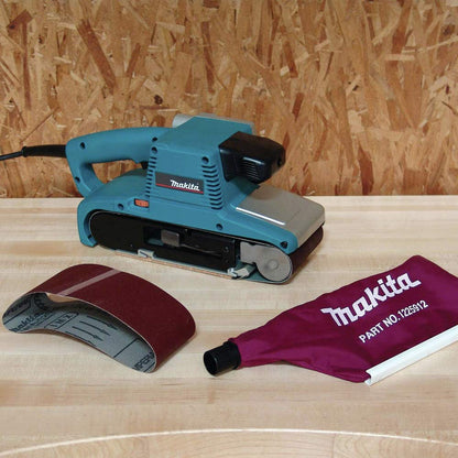 Makita 9404 4" x 24" Belt Sander, with Variable Speed , Blue