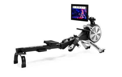 NordicTrack RW900; iFIT-Enabled Rower with 22” Pivoting Touchscreen and SpaceSaver Design