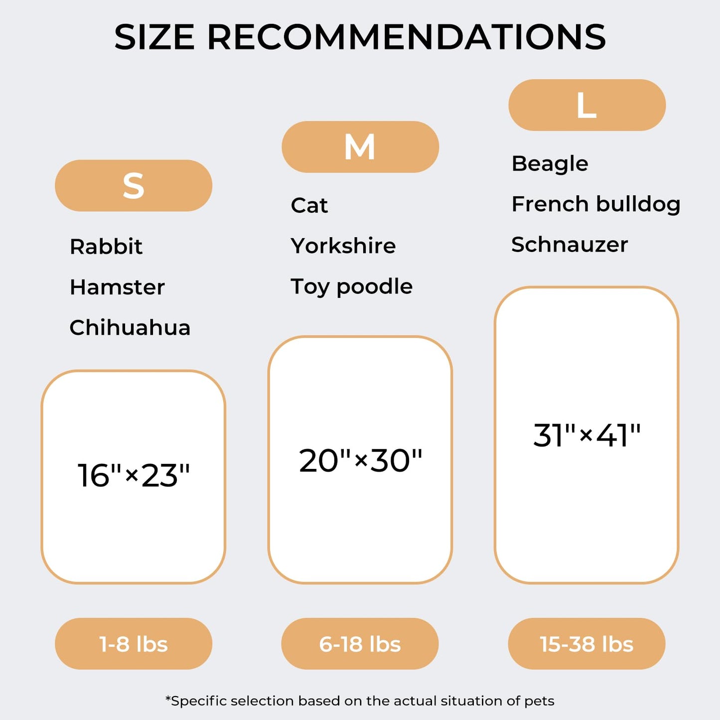 Luciphia 1 Pack 3 Blankets Super Soft Cute Dot Pattern Pet Blanket Flannel Throw for Dog Puppy Cat Large(41x31), Grey