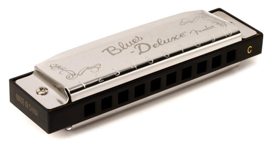 Fender Blues Deluxe Harmonica, Guitar Accessories, Key of C