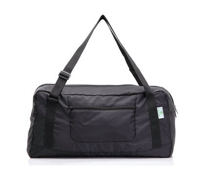 HOLYLUCK Foldable Travel Duffel Bag For Women & Men Luggage Great for Gym (black) One_Size