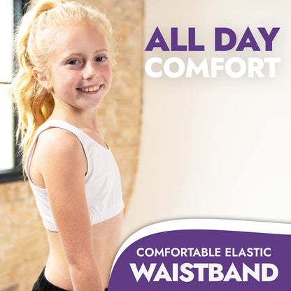 Popular Girls Sports Racerback Bra - Training Bras for Teens 2pk Pink Camo XL