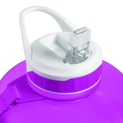 NatureWorks HydroMATE Gallon Water Bottle with Straw BPA FREE Leak Proof Reusable Water Bottle with Times to Drink Marked Hourly 128 oz