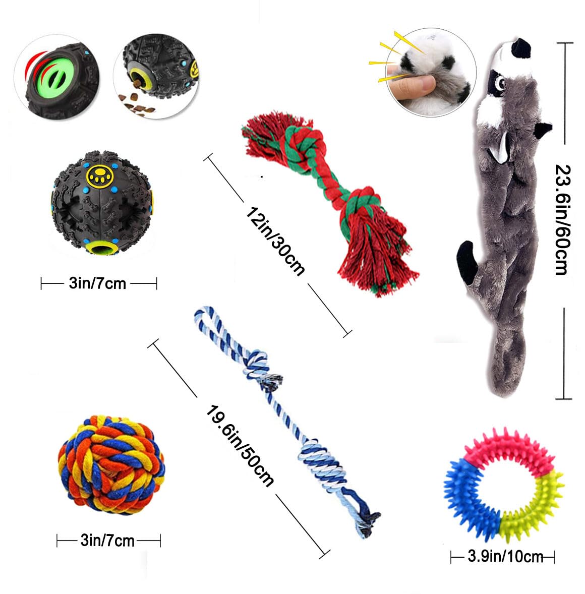 Lobeve Puppy Supplies Starter Kit - 39-Piece Set of Puppy Essentials and Dog Stuff. Includes Dog Leash, Toys, Bowl, Brushes, Water Bottles,and More. Perfect Welcome Home Gift for Your New Puppies