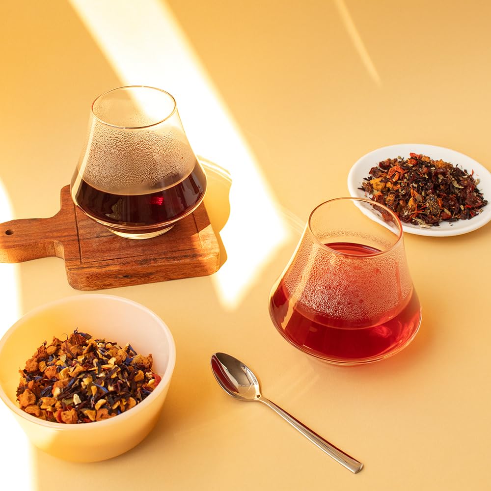 Organic Positively Tea Company, Very Berry Citrus, Herbal Tea, Loose Leaf, 16 Ounce