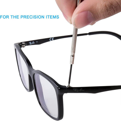 NSZETZ 11PCS Mini Precision Screwdriver Set, Small Tools with 11 Size Flathead and Phillips Kit, Professional Magnetic Repair Tool for Jewelry, Ring Doorbell, Watch, iPhone, Toys, Computer, Eyeglass