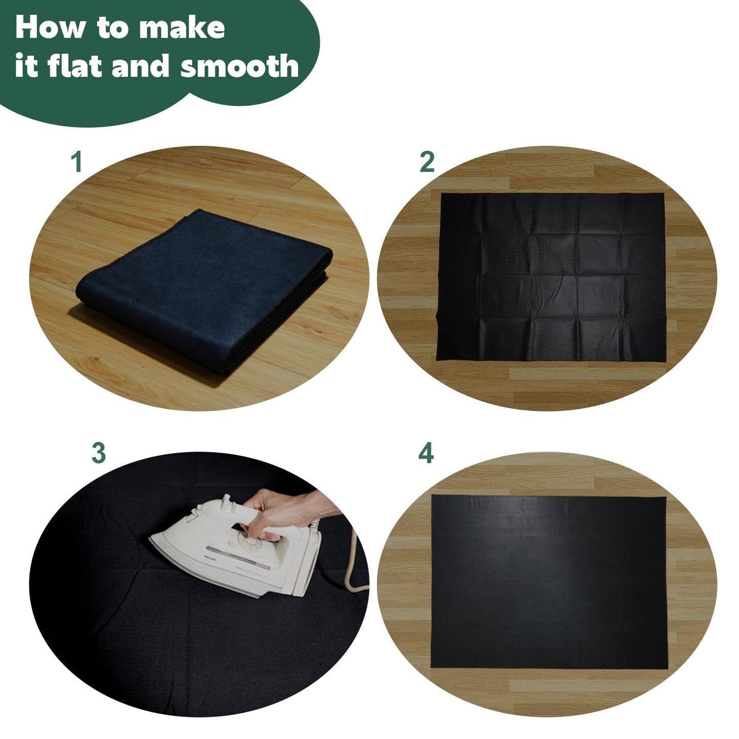 Qintan Drum Rug, Drum Mat with Non-Slip Grip Bottom(4x5.3Ft), Drum Carpet for Noise Reduction, Drum Pad for Jazz Drum & Electric Drum Set, Ideal Gift for Drummers, Drum Accessories, 47x63in, Black