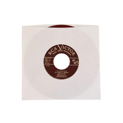 (50) Square Deal Recordings & Supplies 7 Inch Record Paper Inner Sleeves - White Archival Acid Free - #07IW - 50 Sleeves